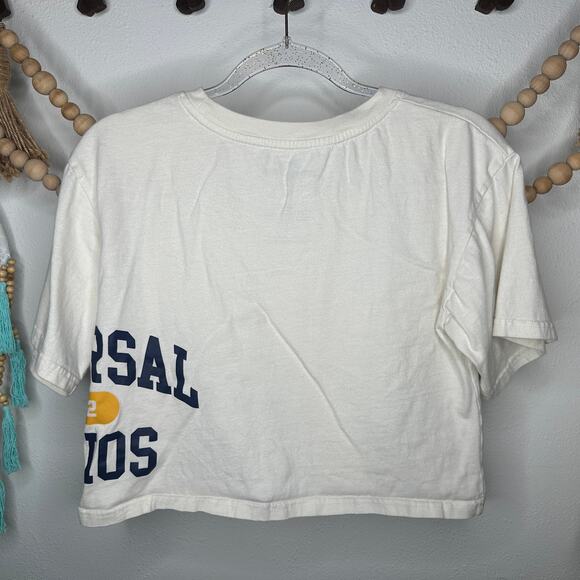 Universal Studios Cream Logo Cropped T - Picture 3 of 4